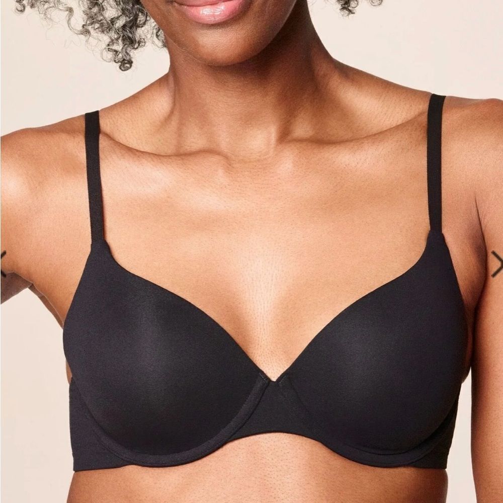 Nueskin Janelle T-Shirt Bra Black 42C NWT IN PACKAGE‎
